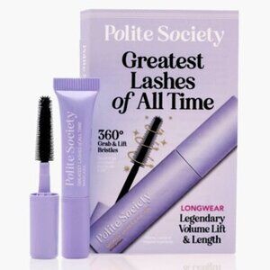 **5/$25** BEAUTY – POLITE SOCIETY Greatest Lashes of All Time Mascara